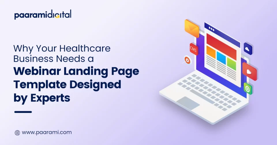 webinar landing Page